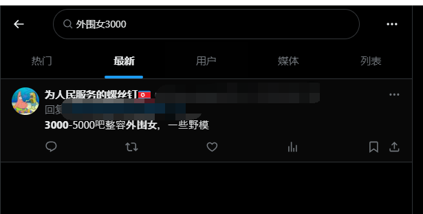 外围Twitter